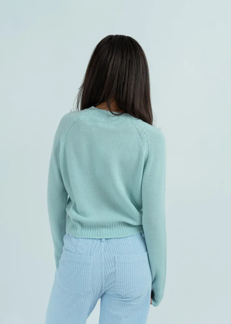 Allude Spirit Flower Cashmere Sweater