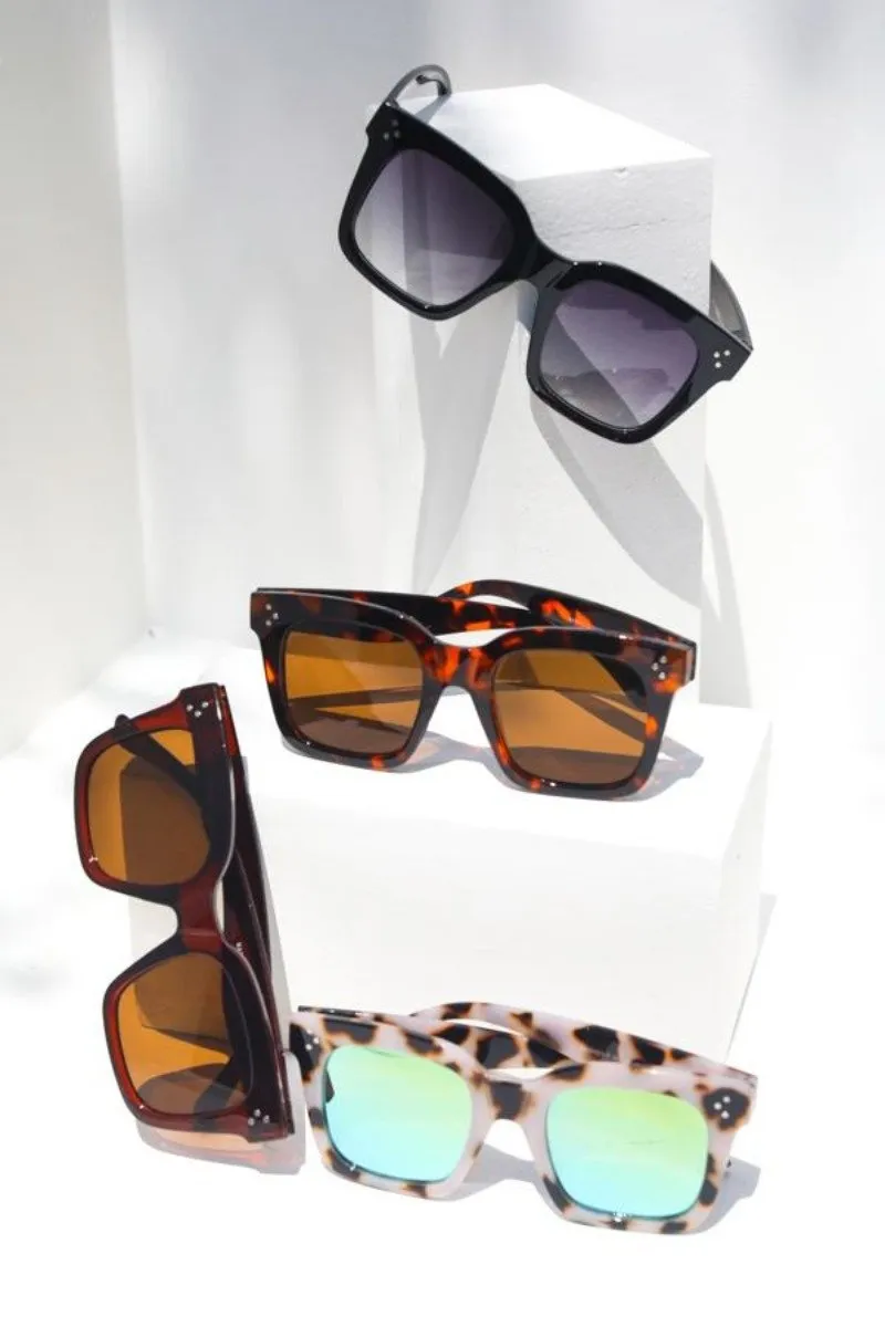 Bash Block Frame Sunglasses
