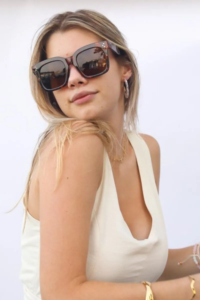 Bash Block Frame Sunglasses
