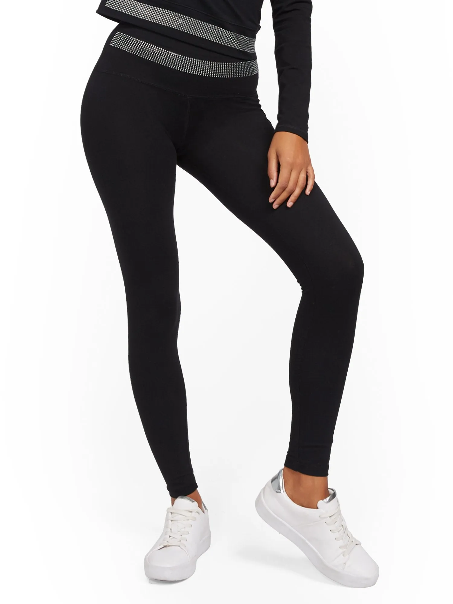 Black High-Waisted Yoga Legging