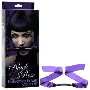 BLACK ROSE - FORBIDDEN FLOWER MOUTH BIT
