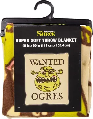 Blanket - Throw Shrek 45"x60"
