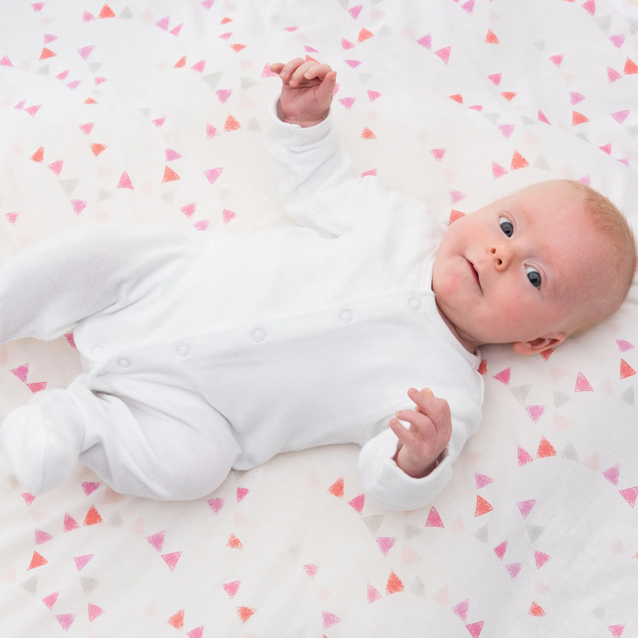Bubble - Baby Swaddle Bamboo (Dreamtime Pink Girls Set of 3)