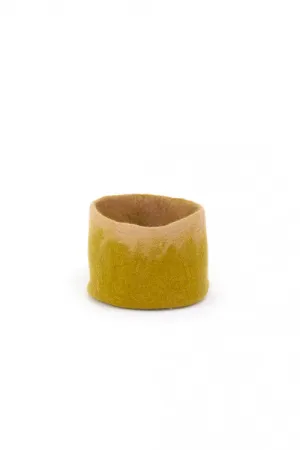 Calabash Storage Baskets : Two-Tone Pistachio