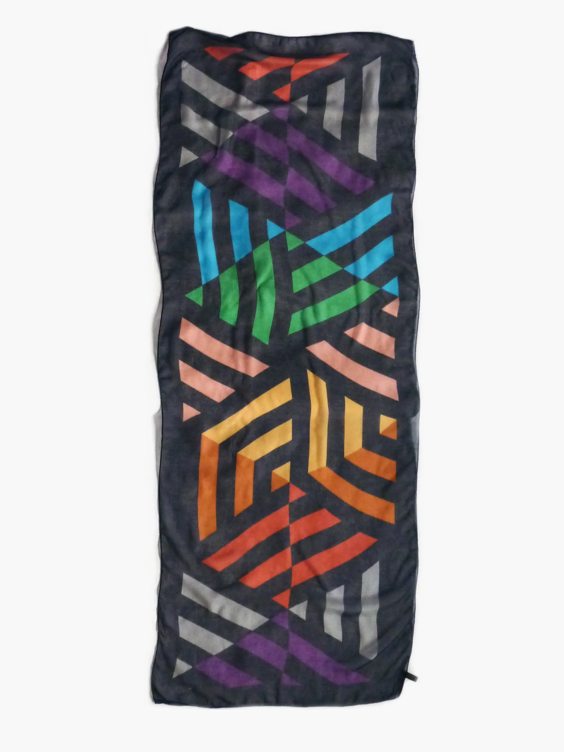 Cashmere mix scarf, New Hex