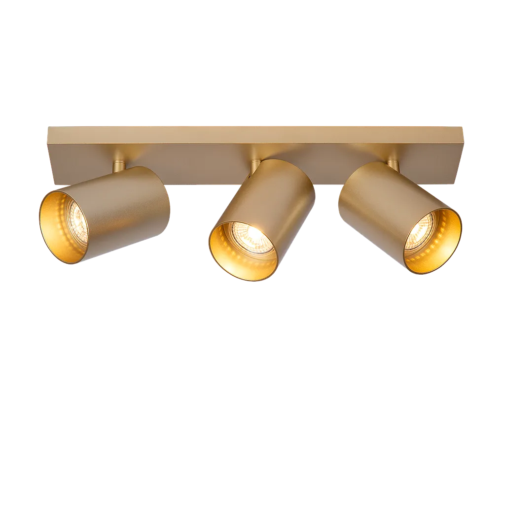 Ceiling light Nuo 3 | gold - gold inside