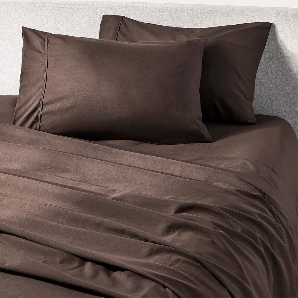 Chocolate Pillowcase Set