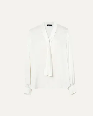Collar Mulberry Silk Shirt