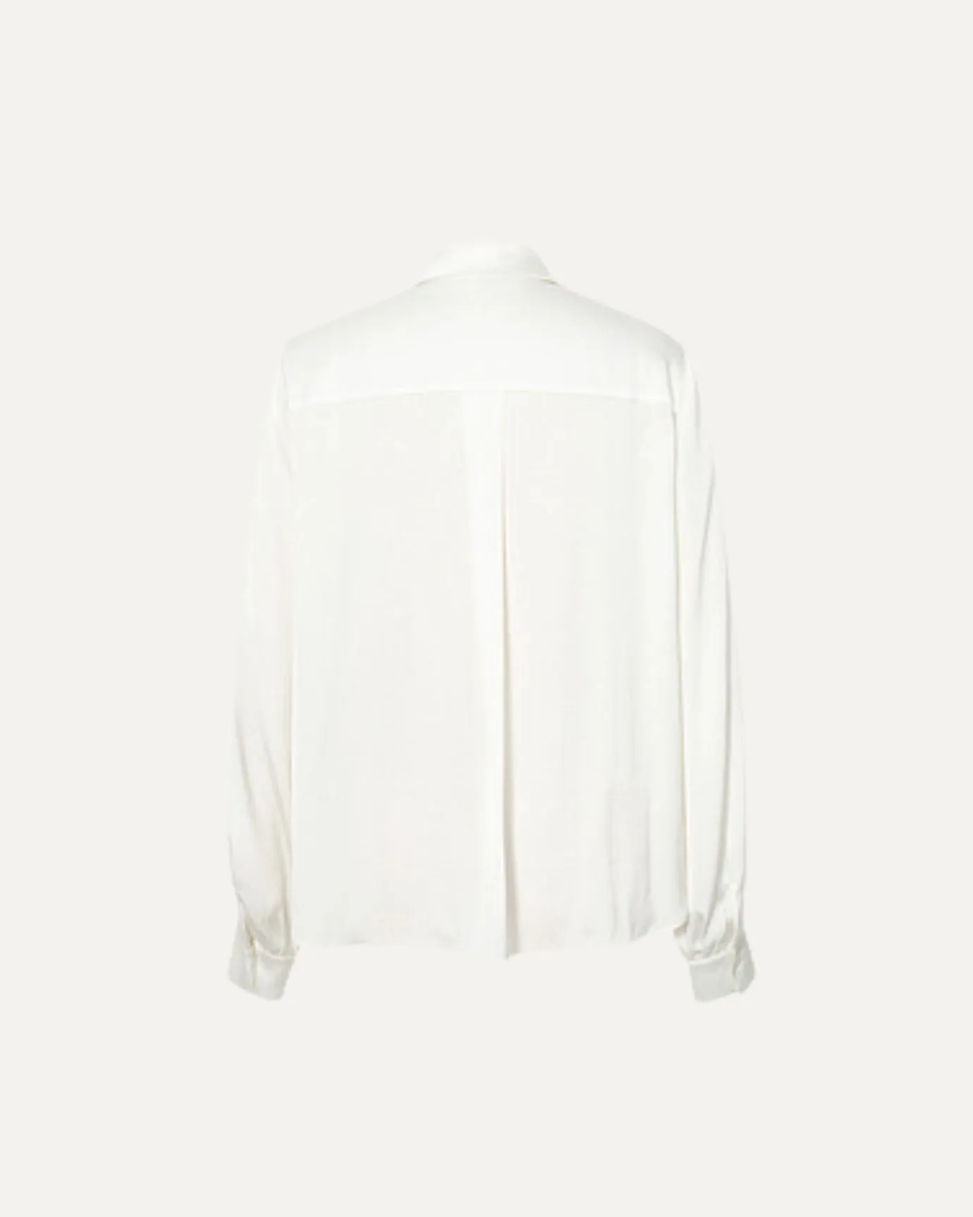 Collar Mulberry Silk Shirt