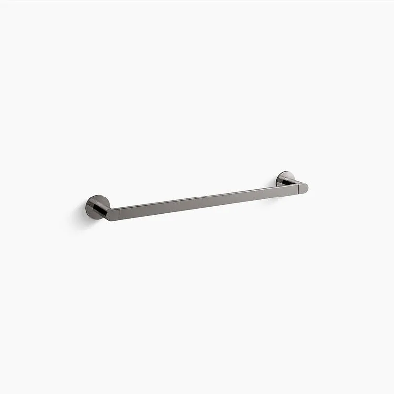 Composed 18" Towel Bar in Vibrant Titanium