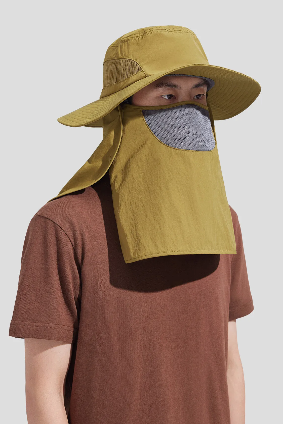 Cover - Men's Full Coverage Sun Protection Fishing Hat UPF50 