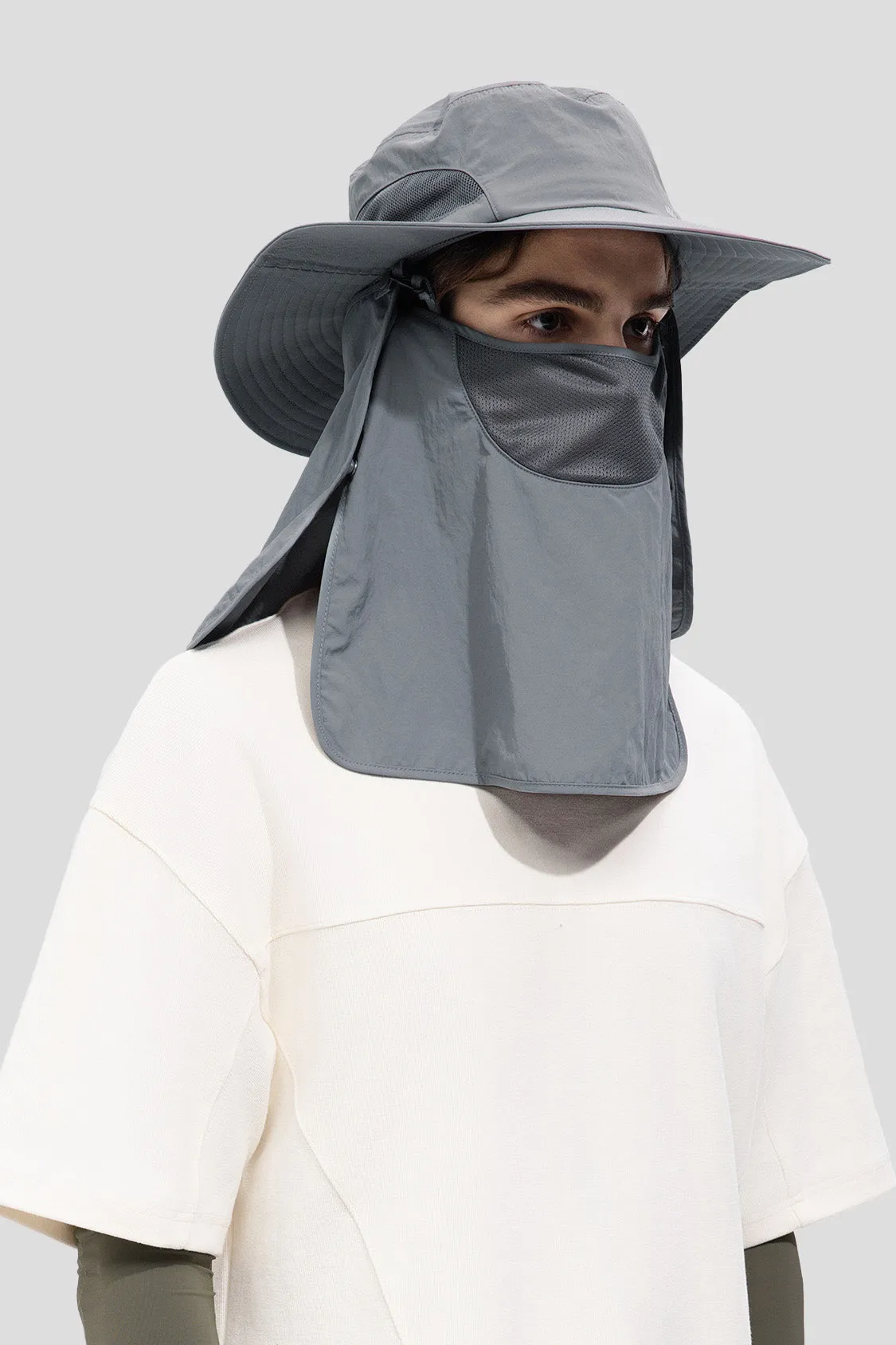 Cover - Men's Full Coverage Sun Protection Fishing Hat UPF50 