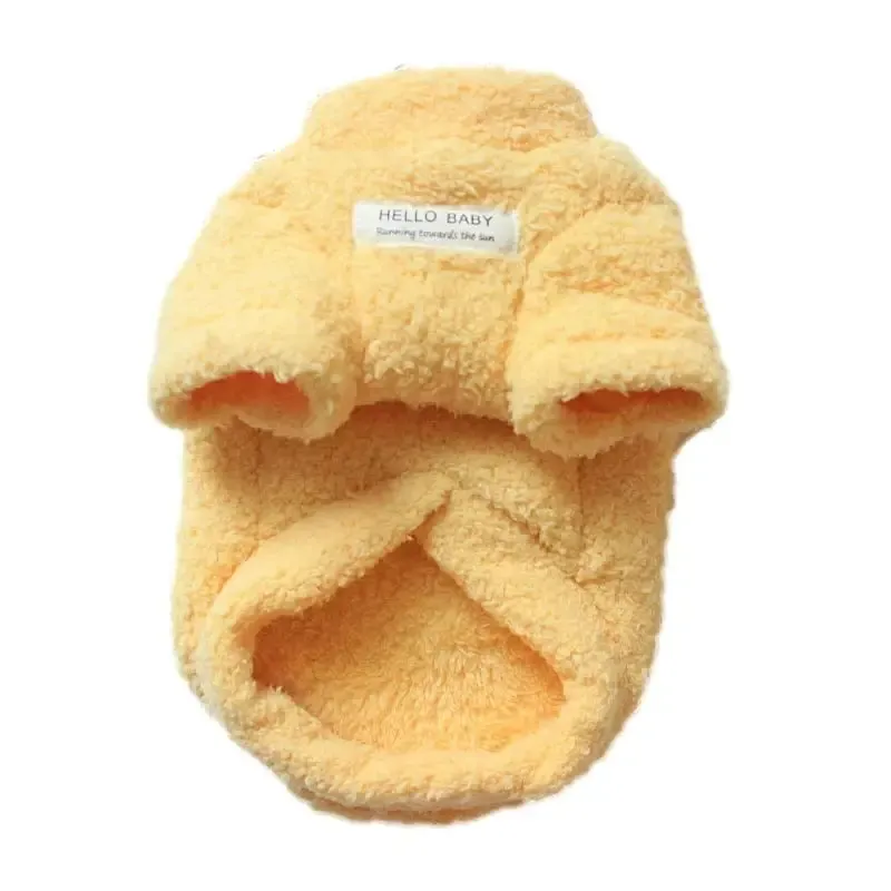 Cozy Plush Winter Sweater for Small Dogs & Puppies