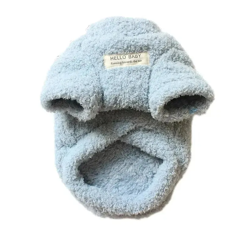 Cozy Plush Winter Sweater for Small Dogs & Puppies