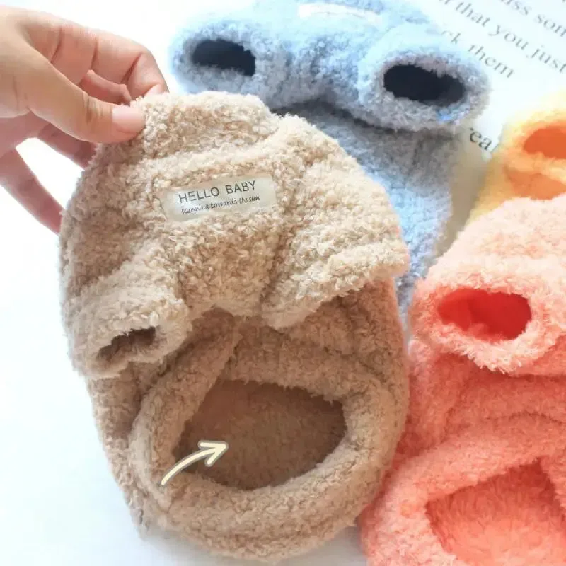 Cozy Plush Winter Sweater for Small Dogs & Puppies