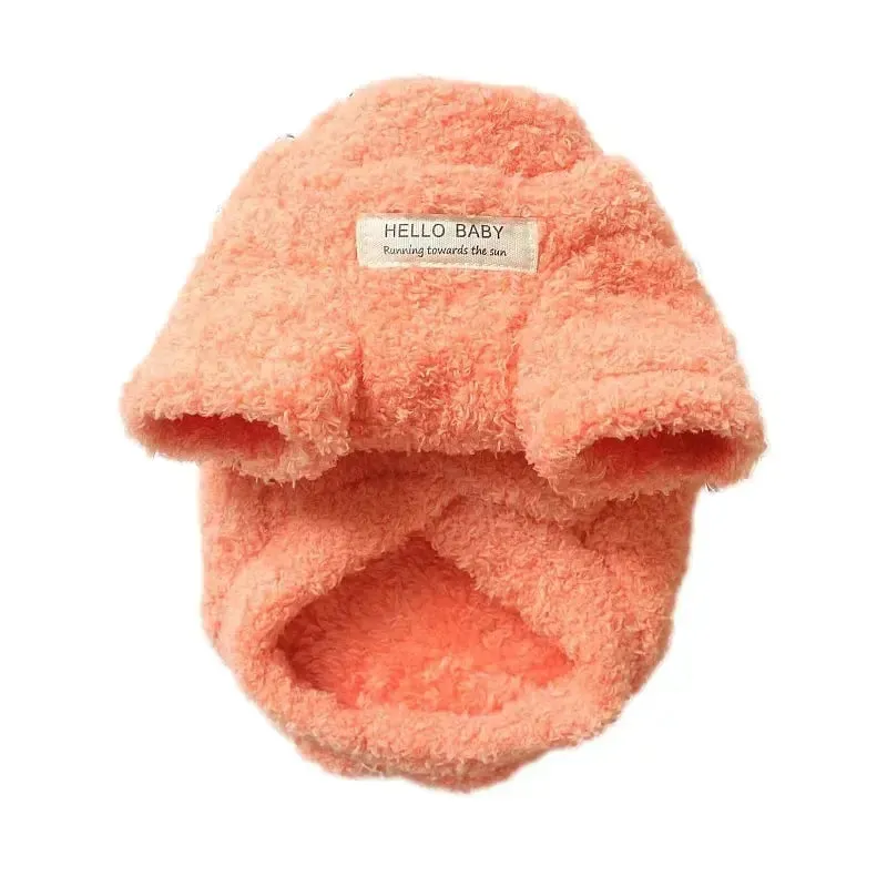 Cozy Plush Winter Sweater for Small Dogs & Puppies