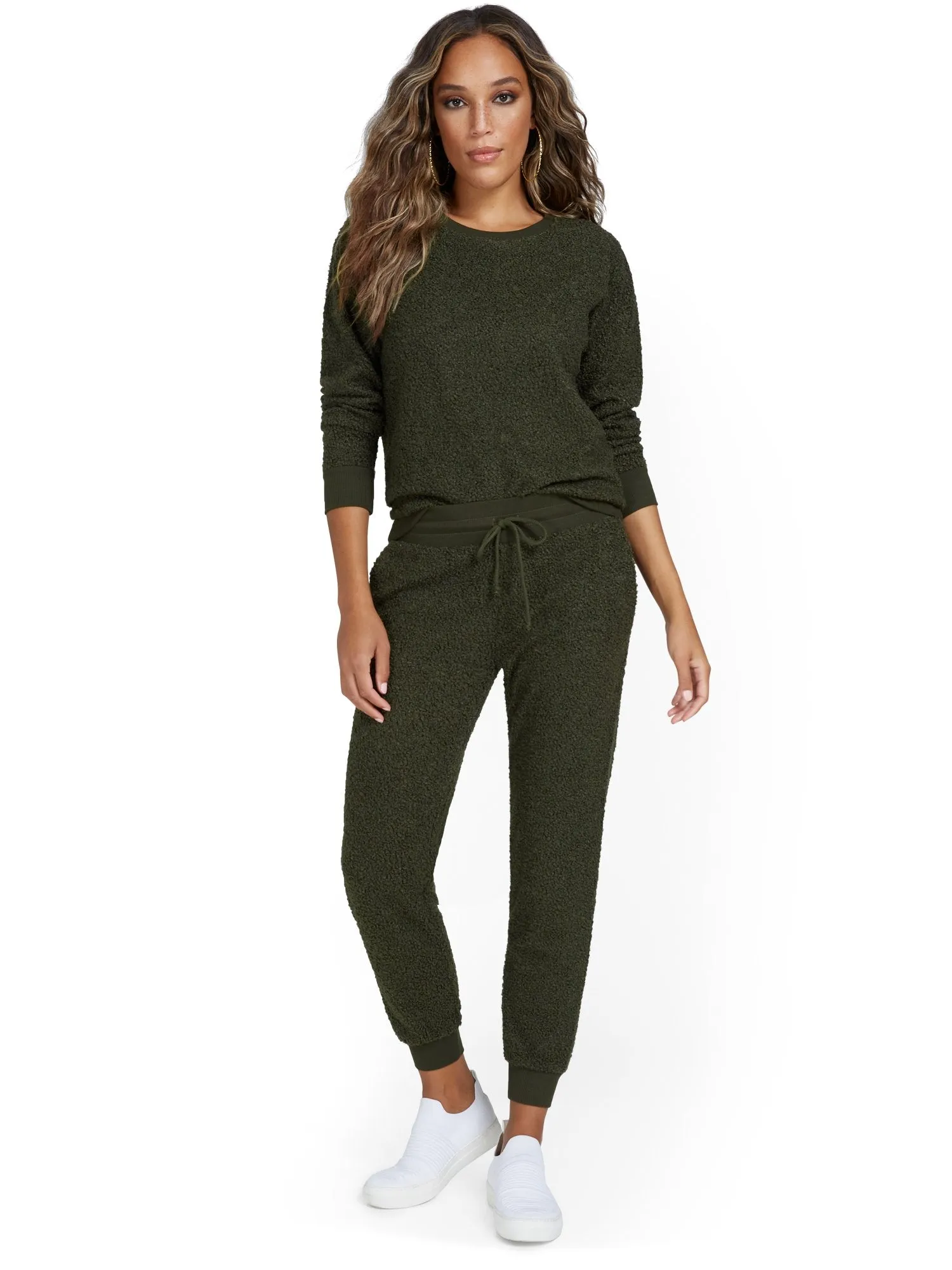Cozy Teddy Jogger Pant