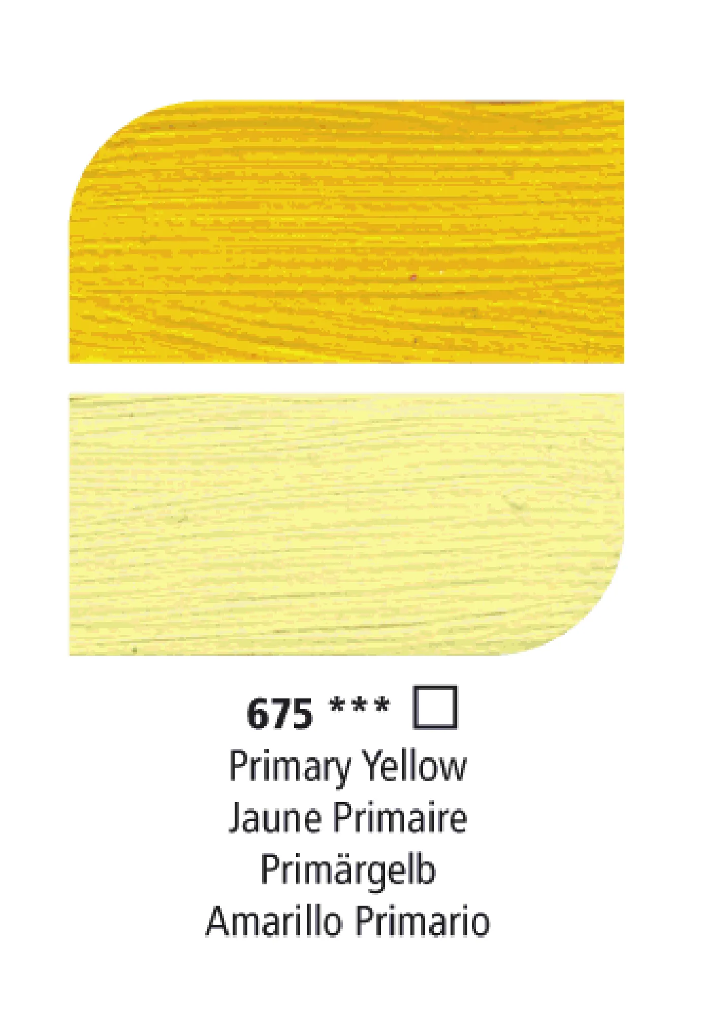 Daler Rowney Graduate Oil Colors PRIMARY YELLOW