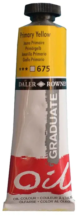 Daler Rowney Graduate Oil Colors PRIMARY YELLOW