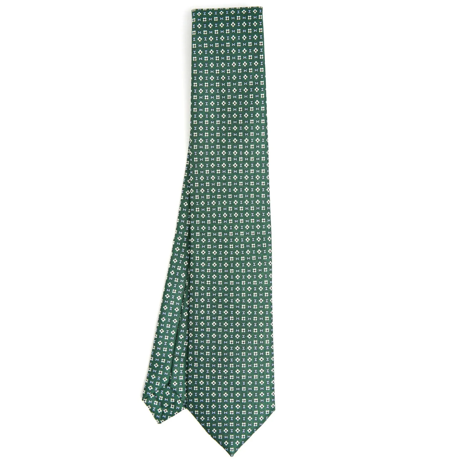 DARK GREEN EXTRA LONG SARTORIAL SILK TIE