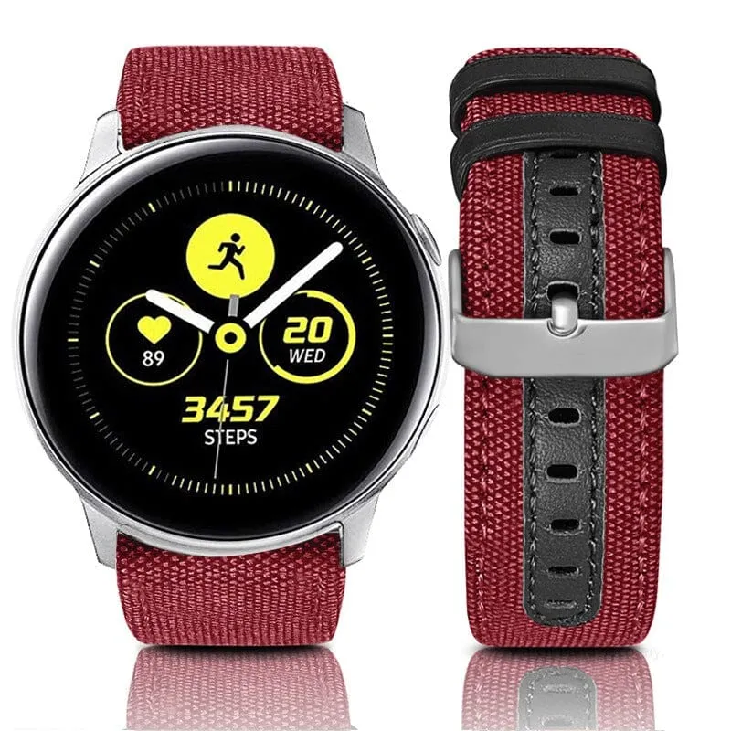 Denim & Leather Watch Straps Compatible with the Tissot 22mm Range