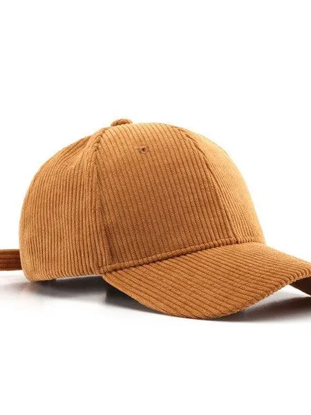 Fashion Love Story Corduroy Boyfriend Ball Cap