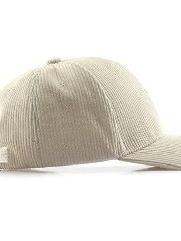 Fashion Love Story Corduroy Boyfriend Ball Cap