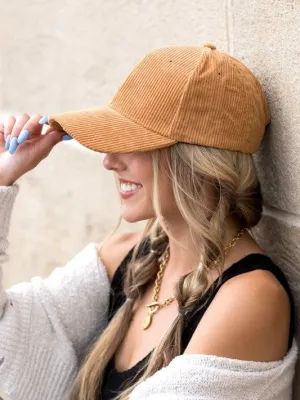 Fashion Love Story Corduroy Boyfriend Ball Cap