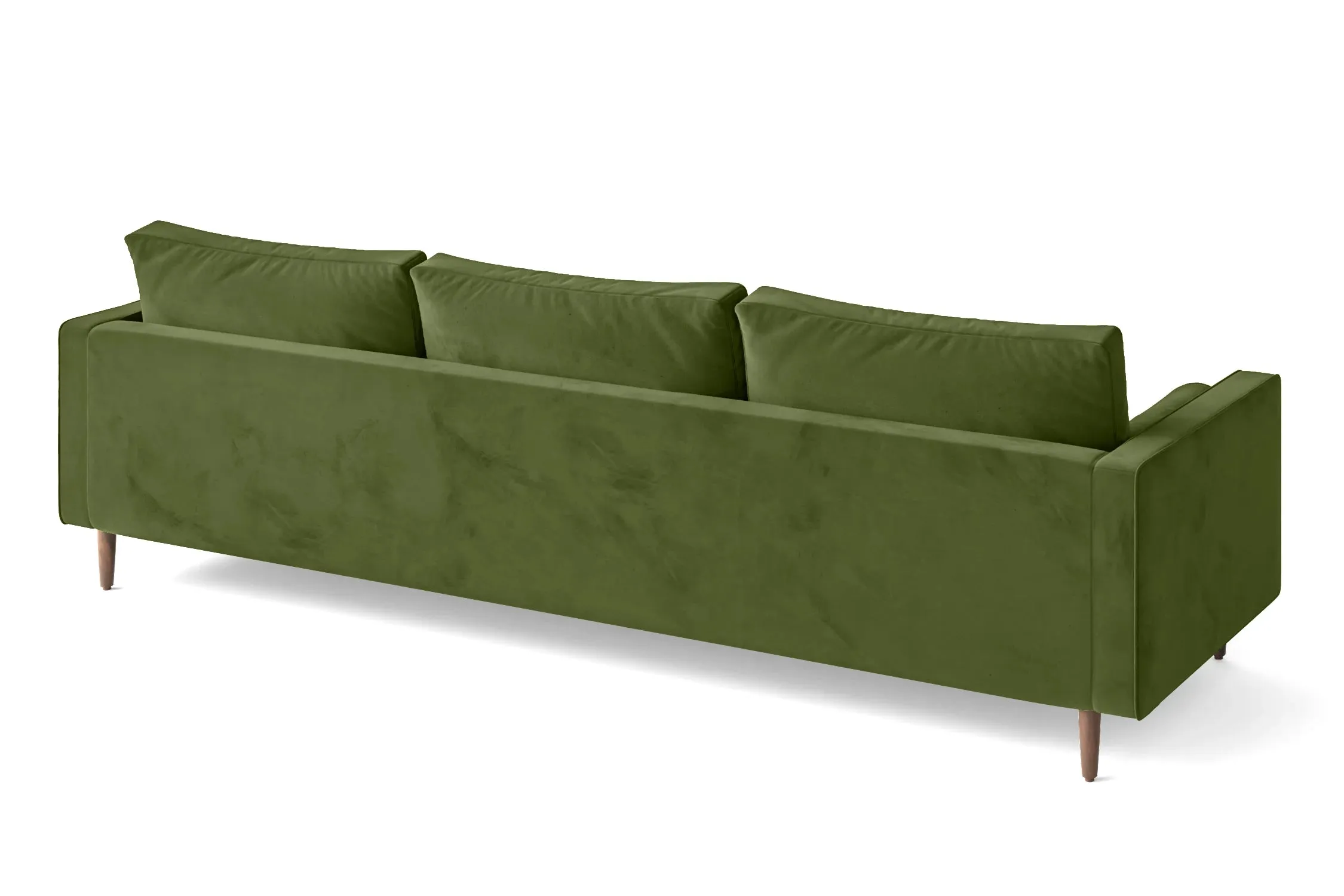 Gela 4 Seater Sofa Lime Velvet