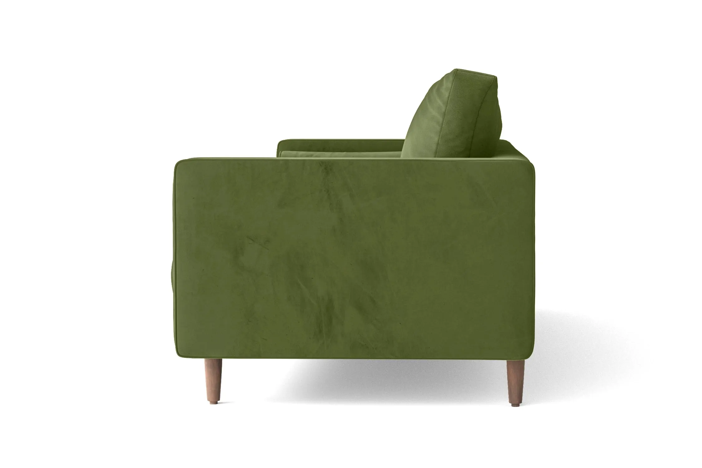 Gela 4 Seater Sofa Lime Velvet