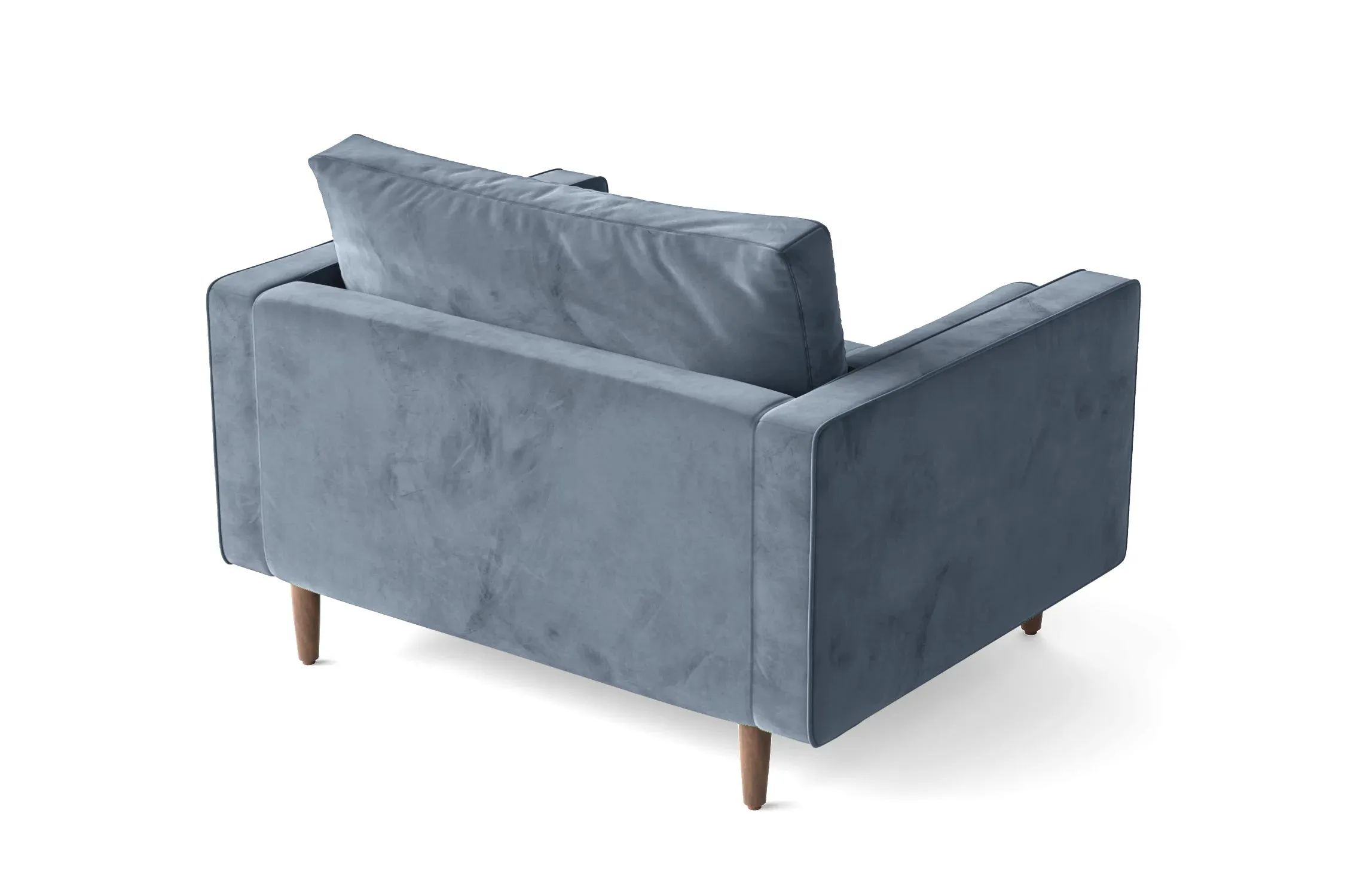 Gela Armchair Baby Blue Velvet