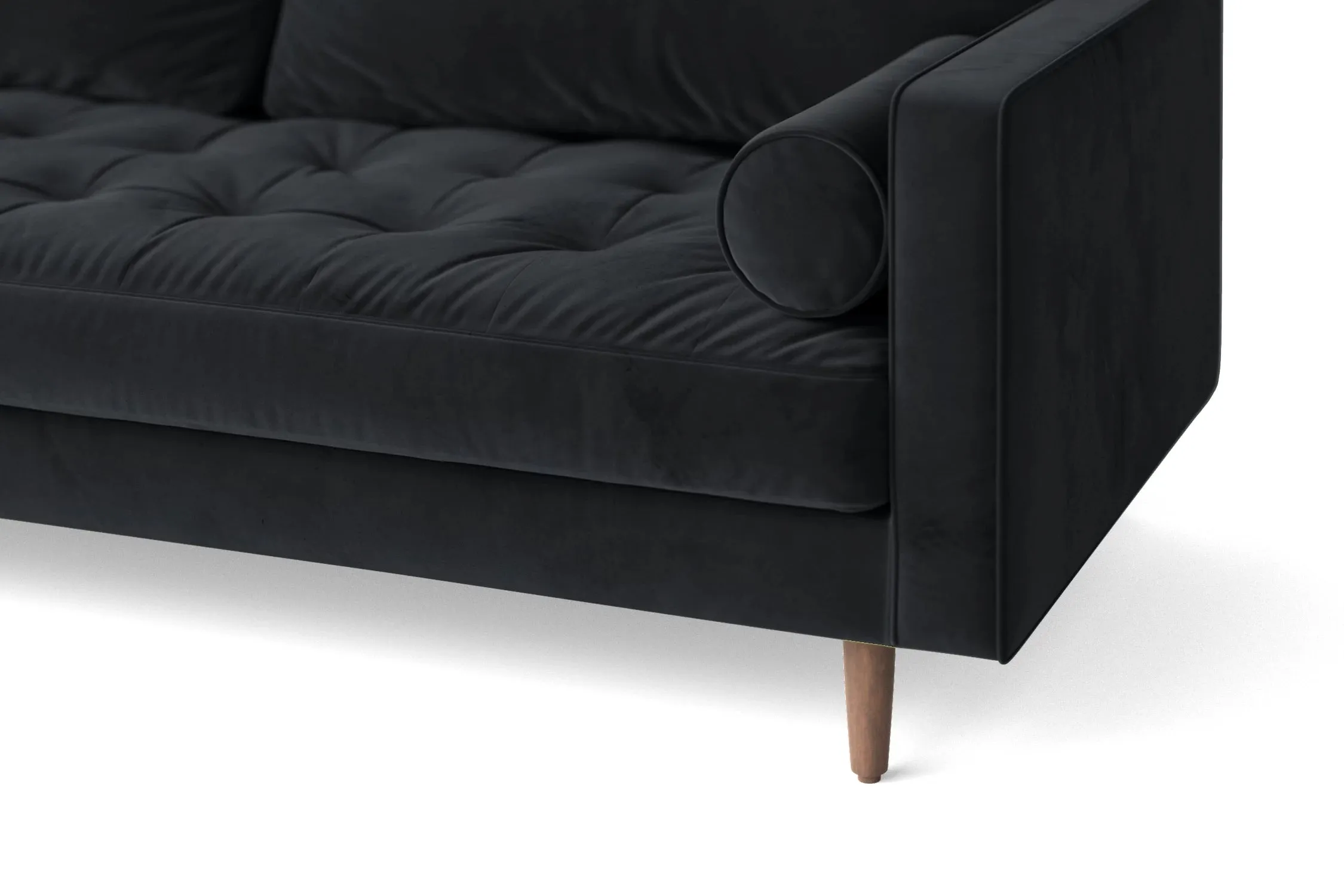 Gela Armchair Dark Grey Velvet