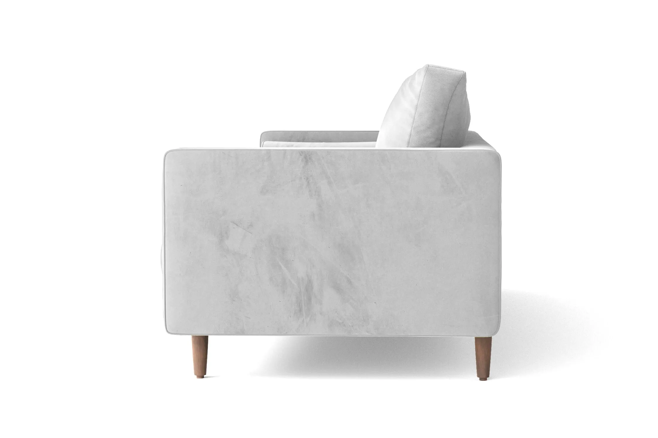 Gela Armchair White Velvet