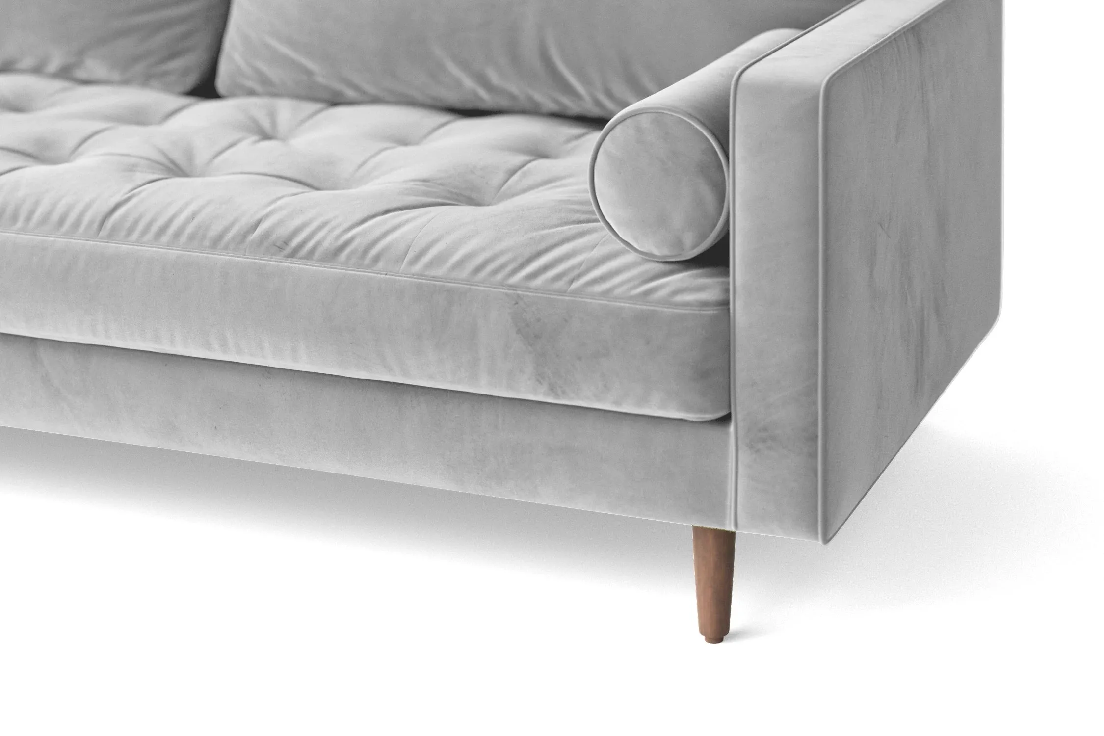 Gela Armchair White Velvet