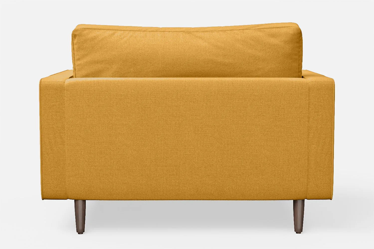 Gela Armchair Yellow Linen Fabric