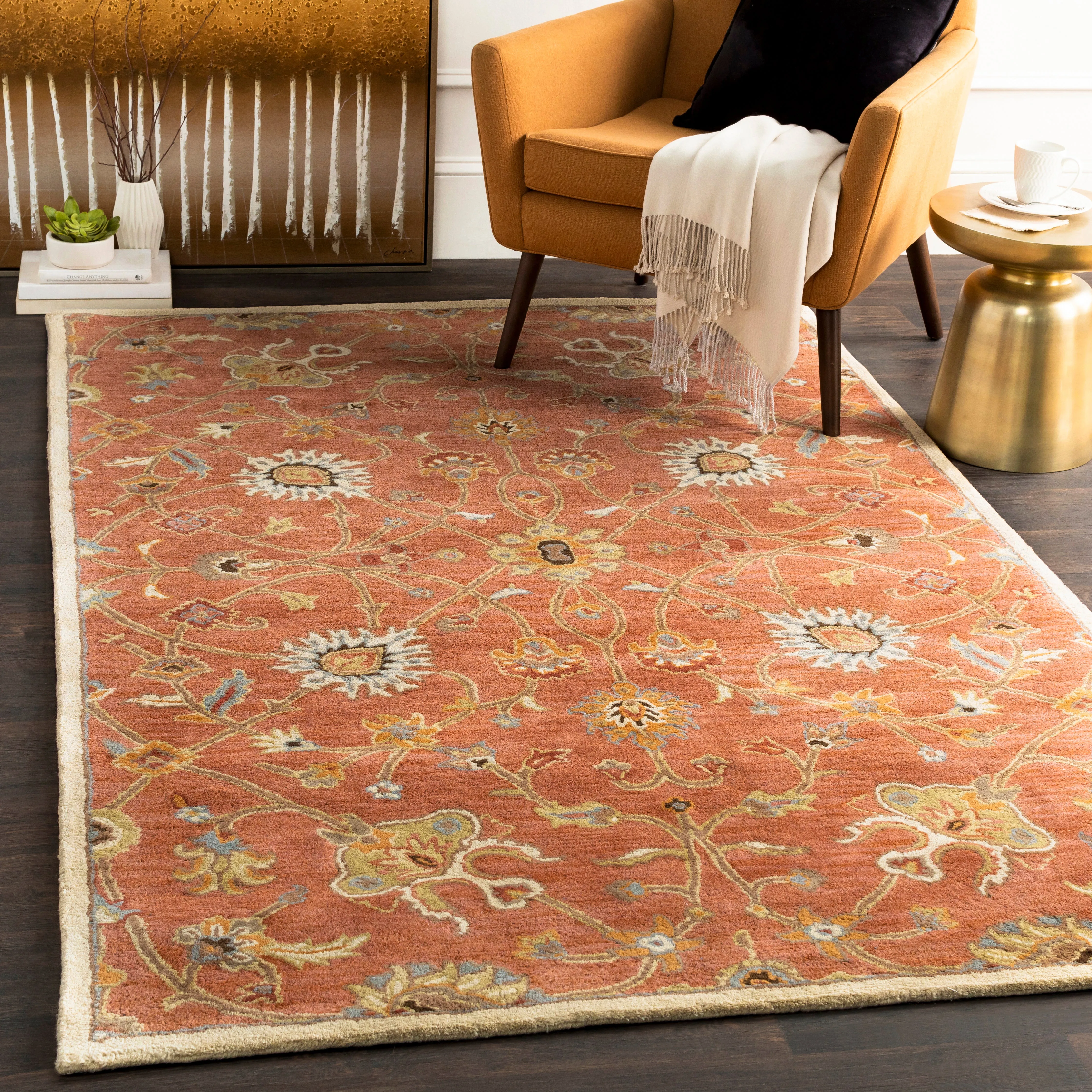 Giardino Clay Hand-Tufted Rug