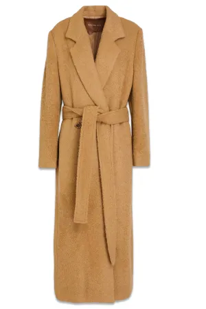 Gracie Double-Breasted Wool-Blend Coat
