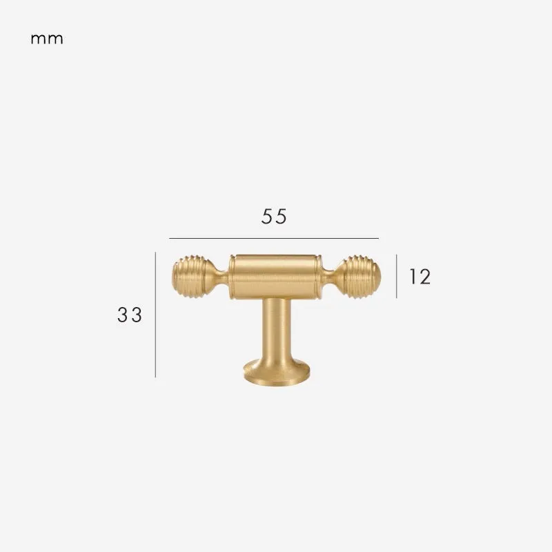 GREPP Solid Brass T-Bar