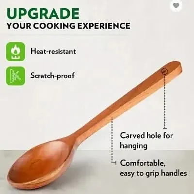 Handcrafted Wooden Serving Spoon