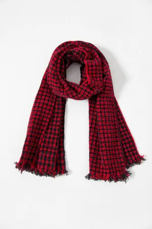 HANDWOVEN VELVET SCARF