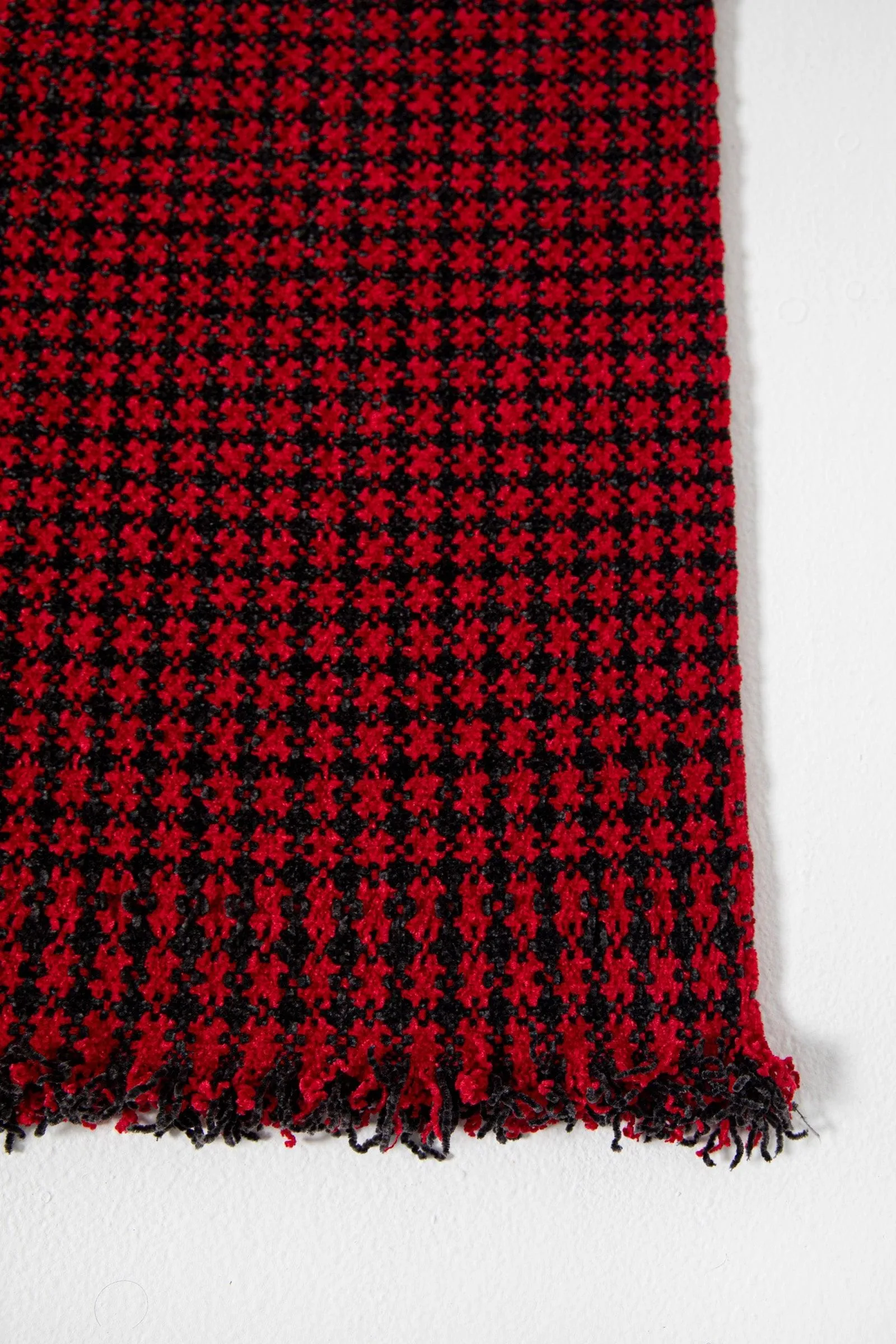 HANDWOVEN VELVET SCARF