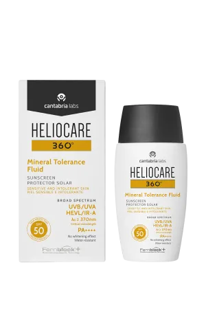 Heliocare 360° | Mineral Tolerance Fluid SPF 50 (50ml)