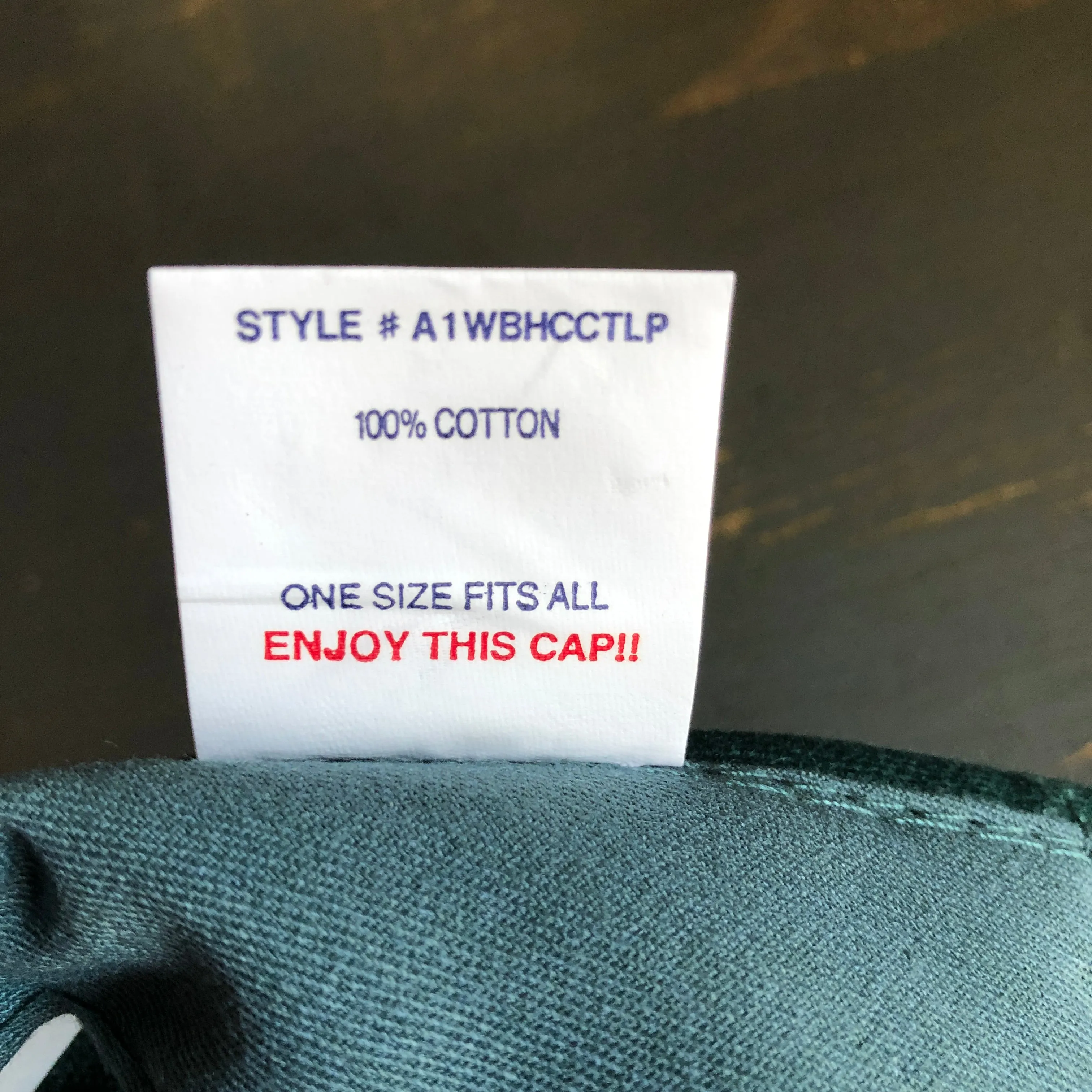 Hermosa Beach HERMOSA AVE - 6 Panel Low Profile Baseball Cap with Adjustable Strap with Press Buckle - Dark Green/Navy