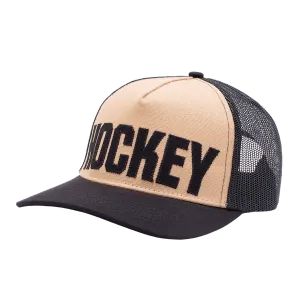 Hockey Truck Stop Hat 2 - Black/Cream
