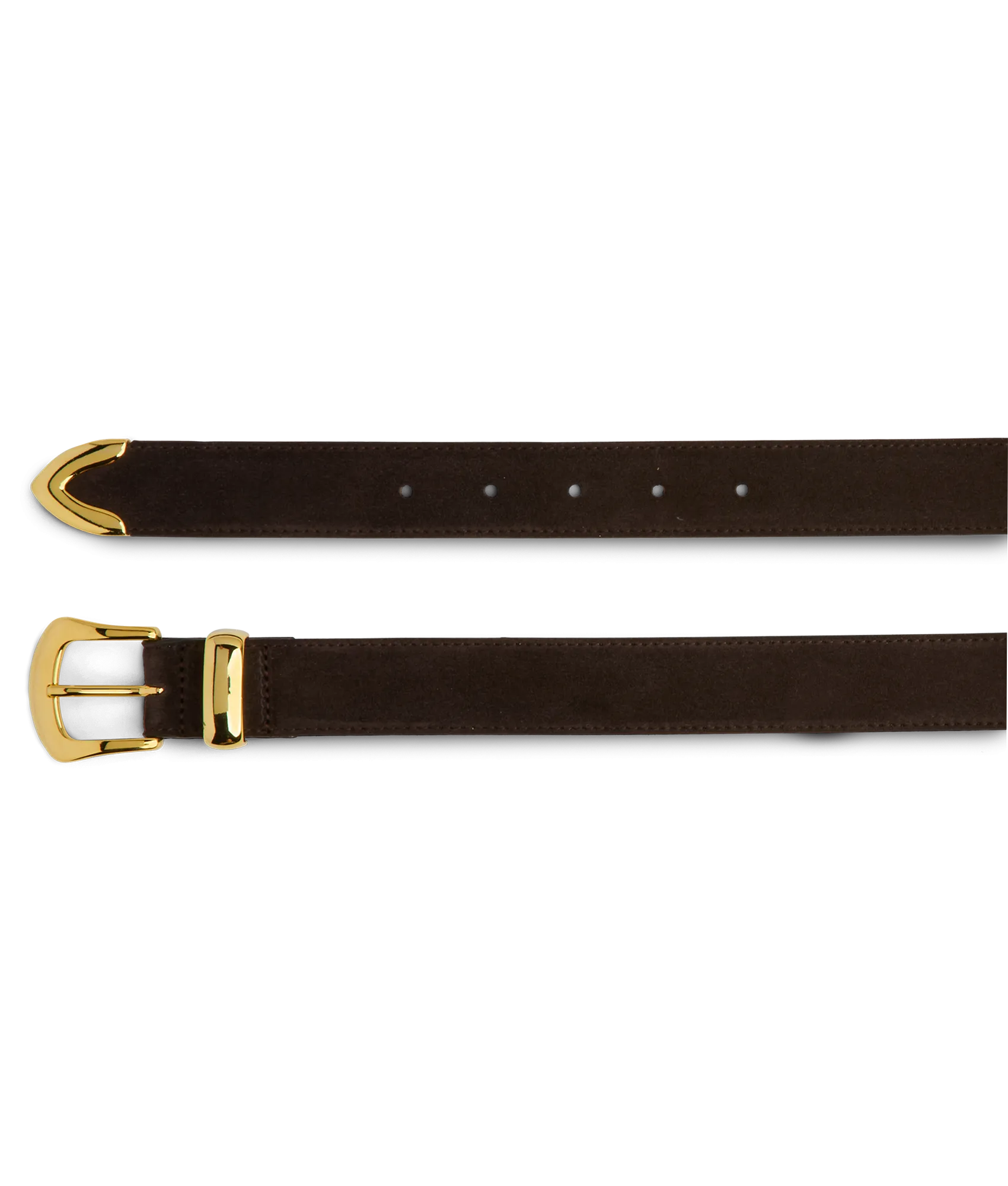 Italian 3 Piece Belt :: Chocolate
