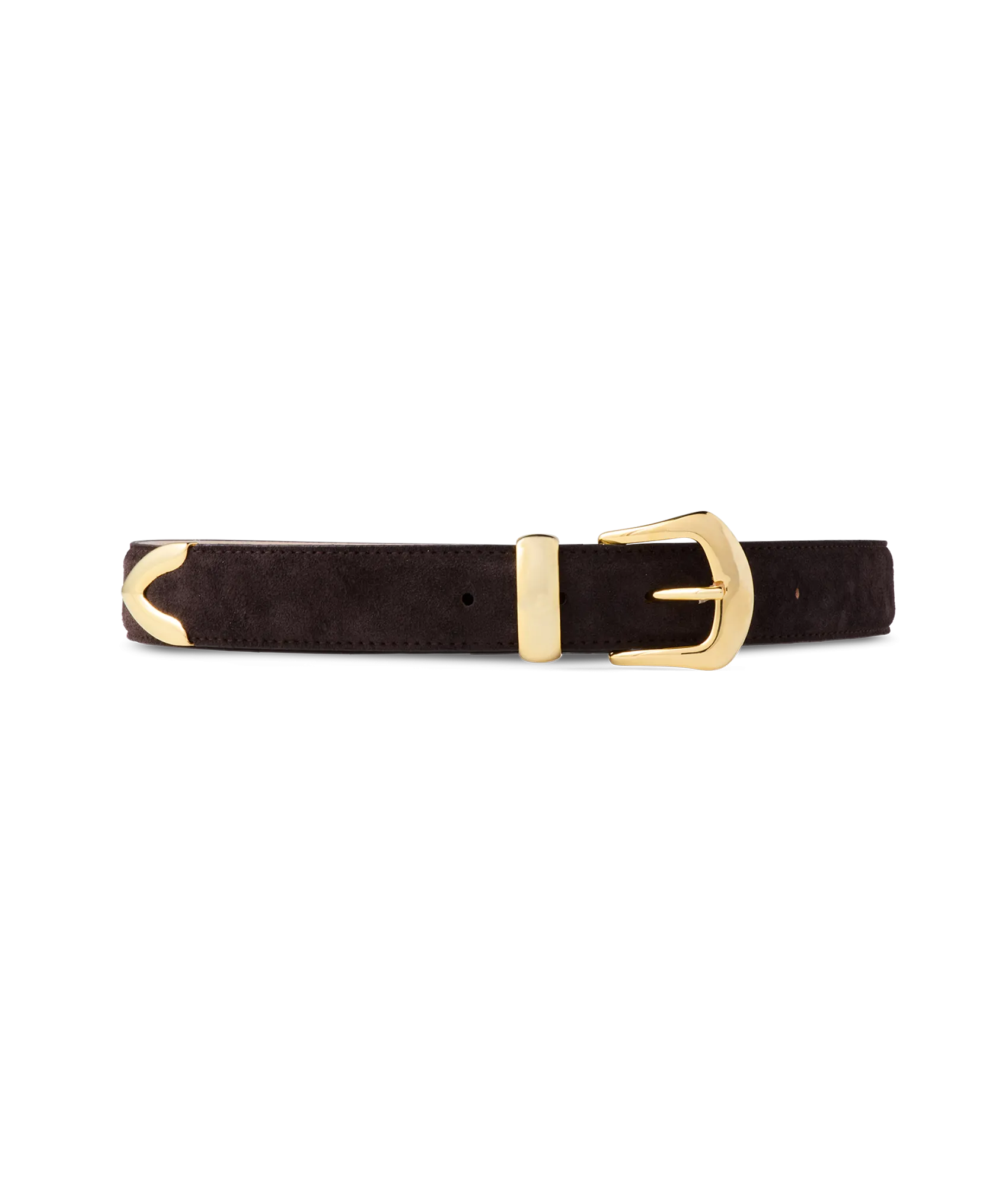 Italian 3 Piece Belt :: Chocolate