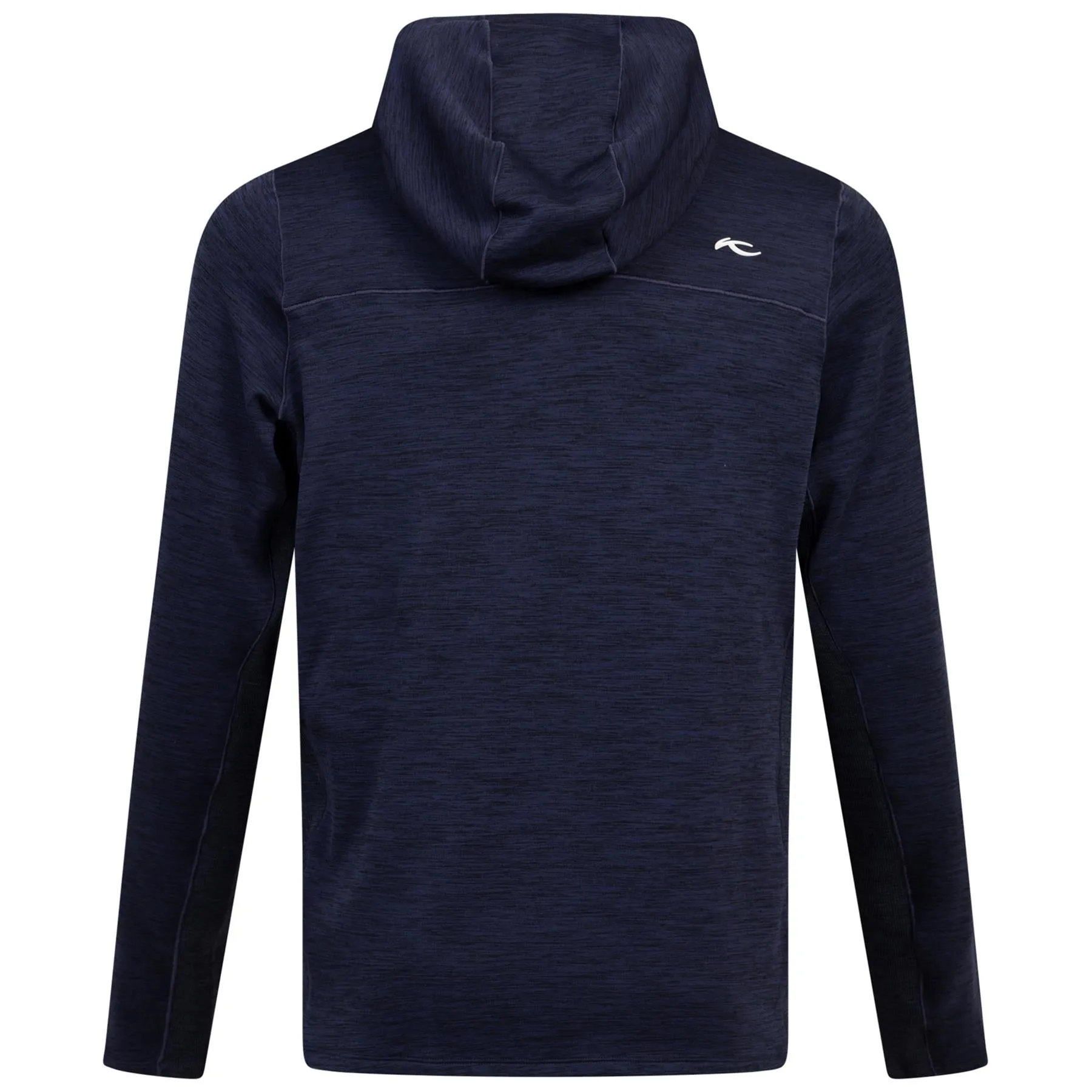 Liam Hooded Half Zip Mid Layer Atlanta Blue - 2025
