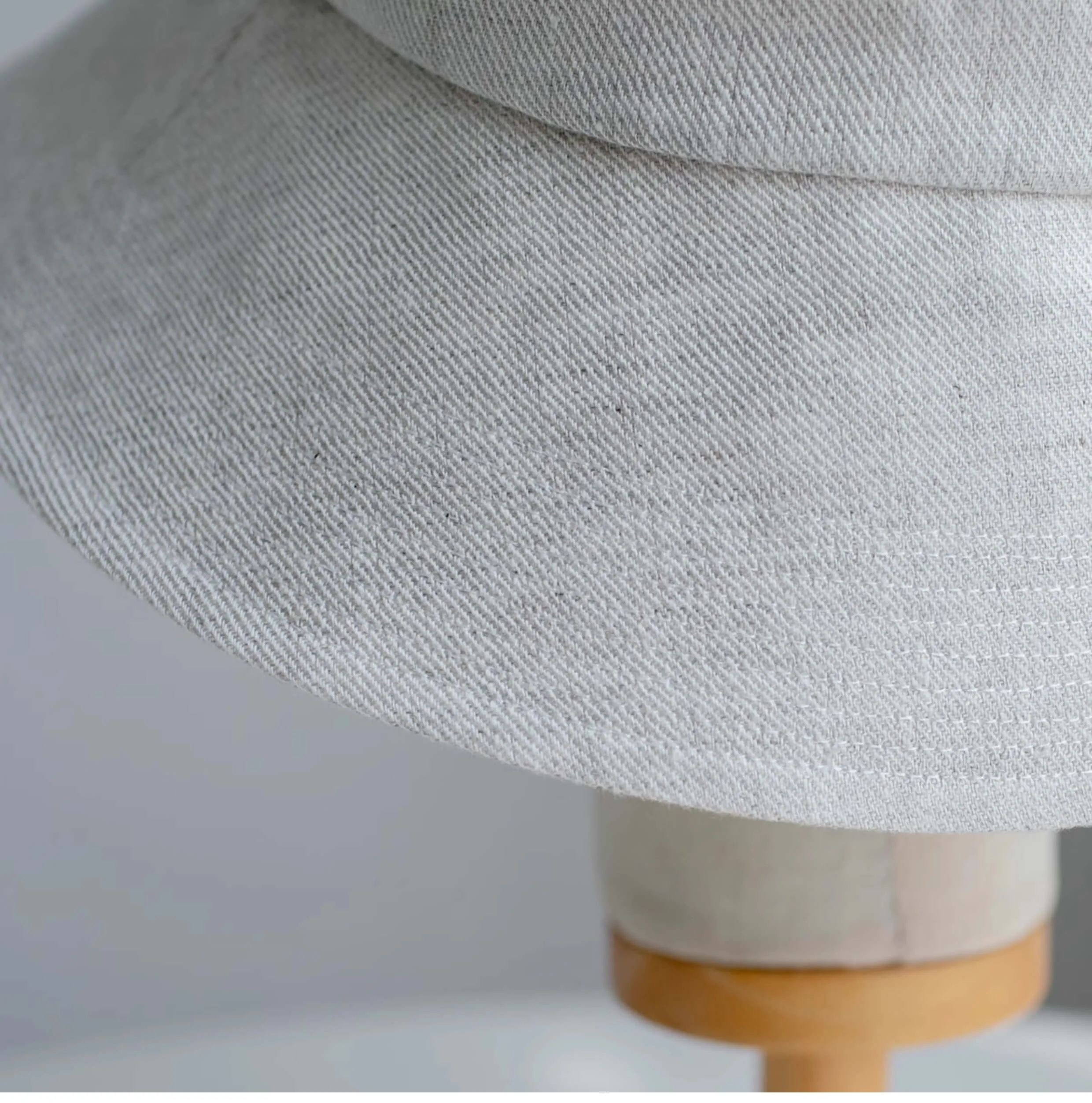 Linen Bucket Hat-Minimalist Design