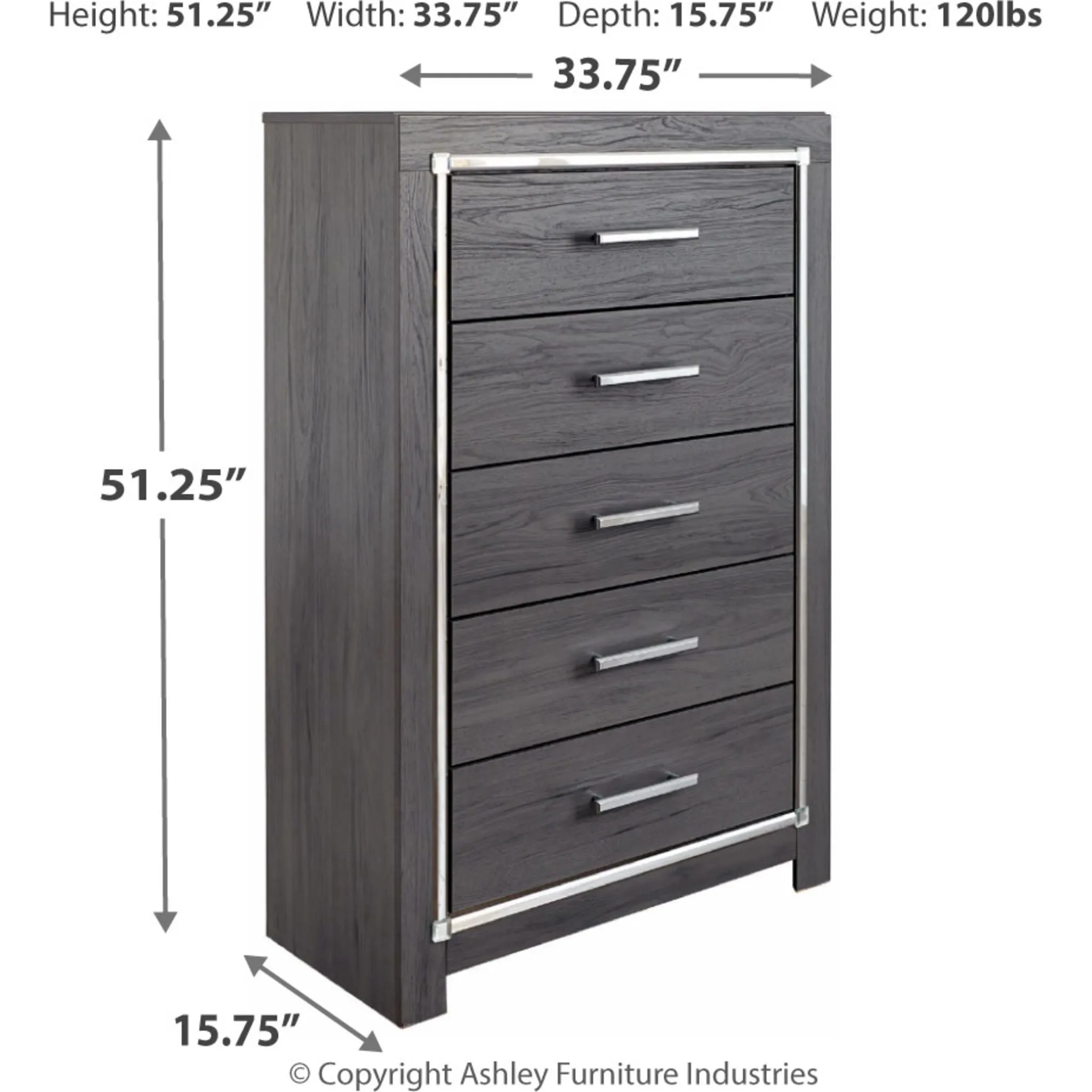 Lodanna Chest - Gray