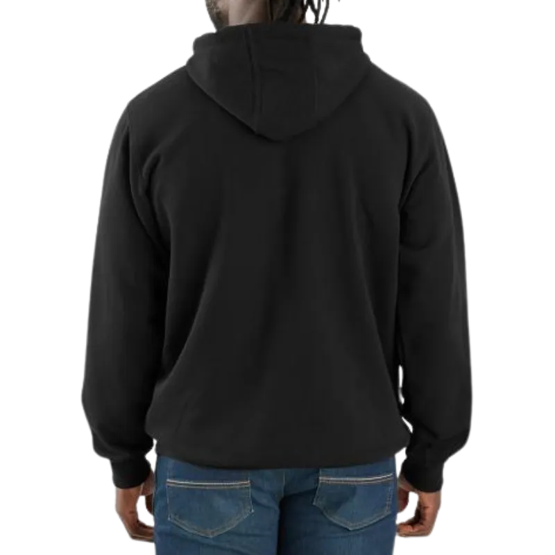 Loose Fit Midweight Camo Logo Graphic Sweatshirt | Black